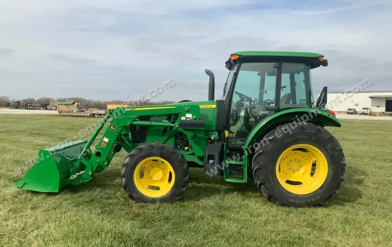 2021 John Deere 5100E MFWD Tractor W/Loader | Agriculture photo 8